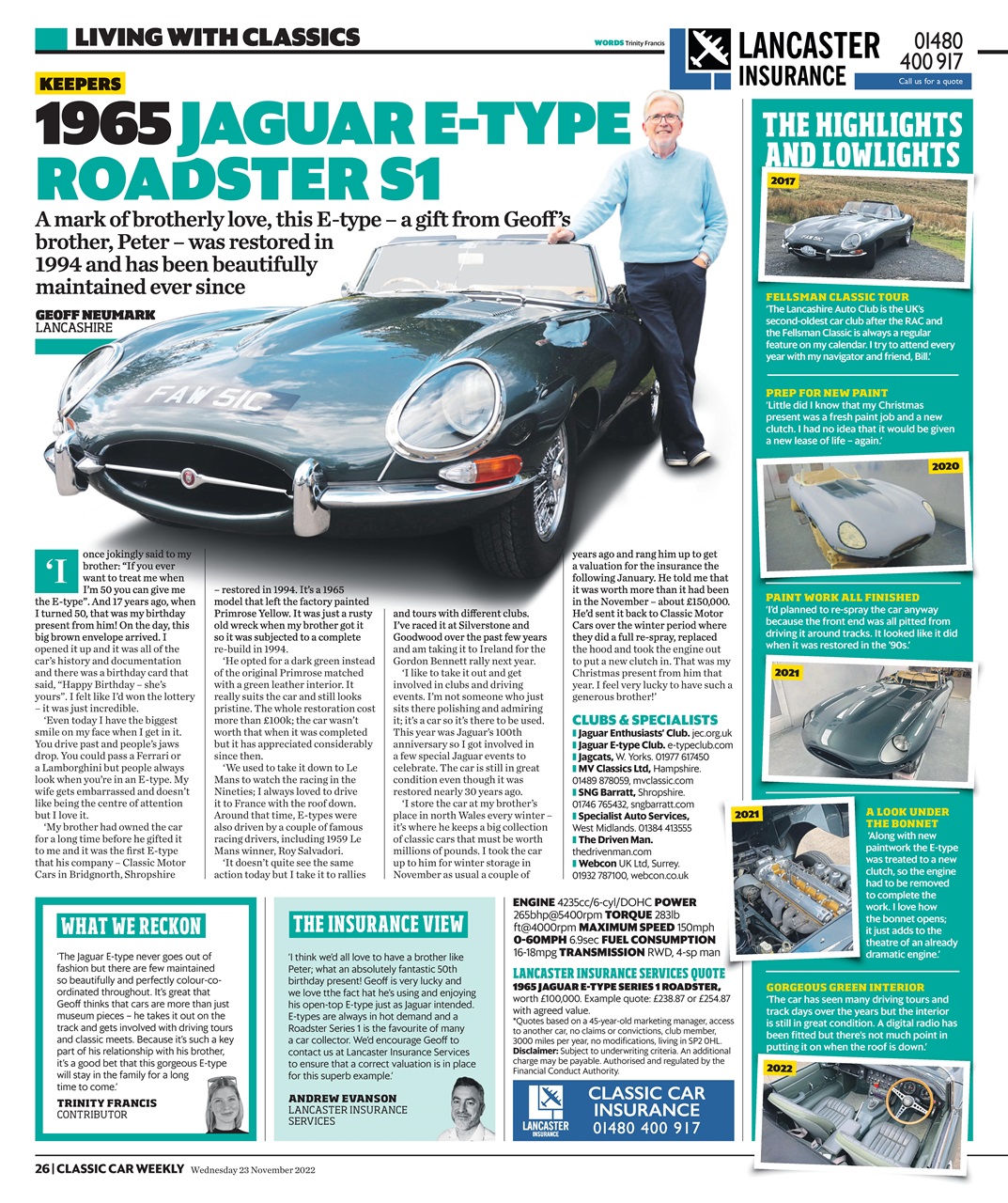 Classic Car Weekly Preview Pages