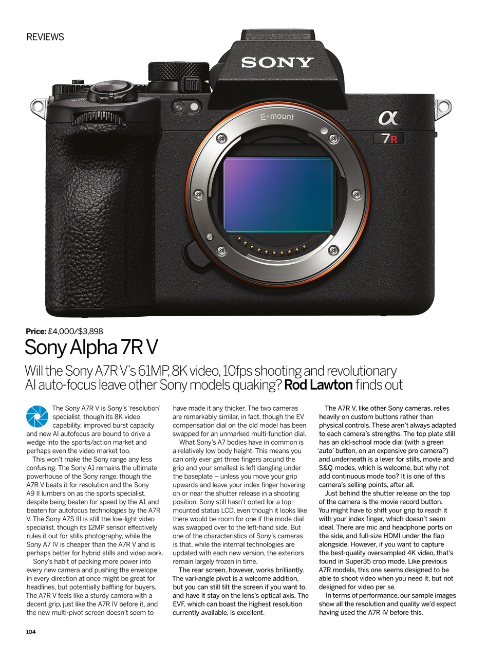 Digital Photographer Preview Pages