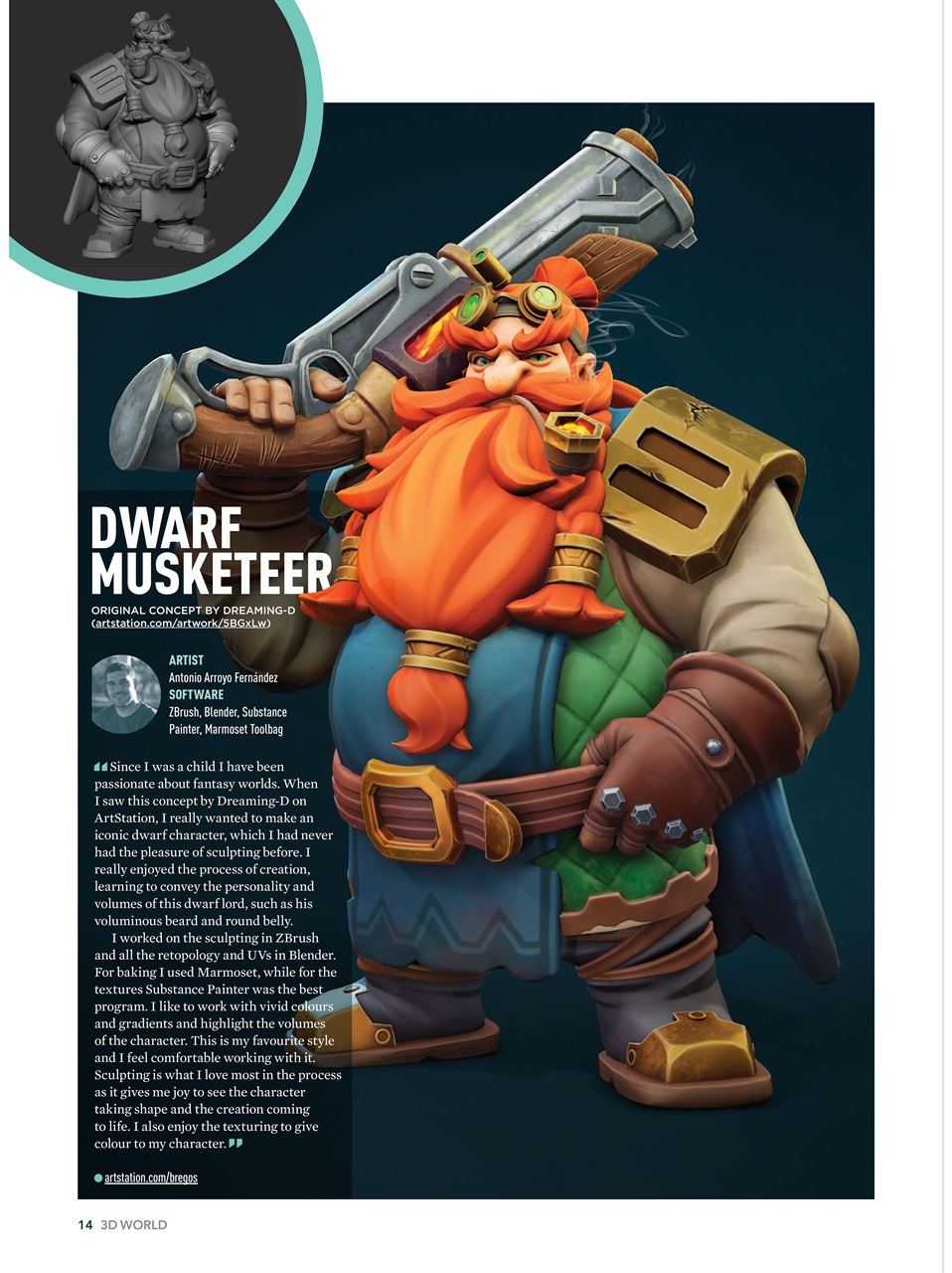 3D World Preview Pages