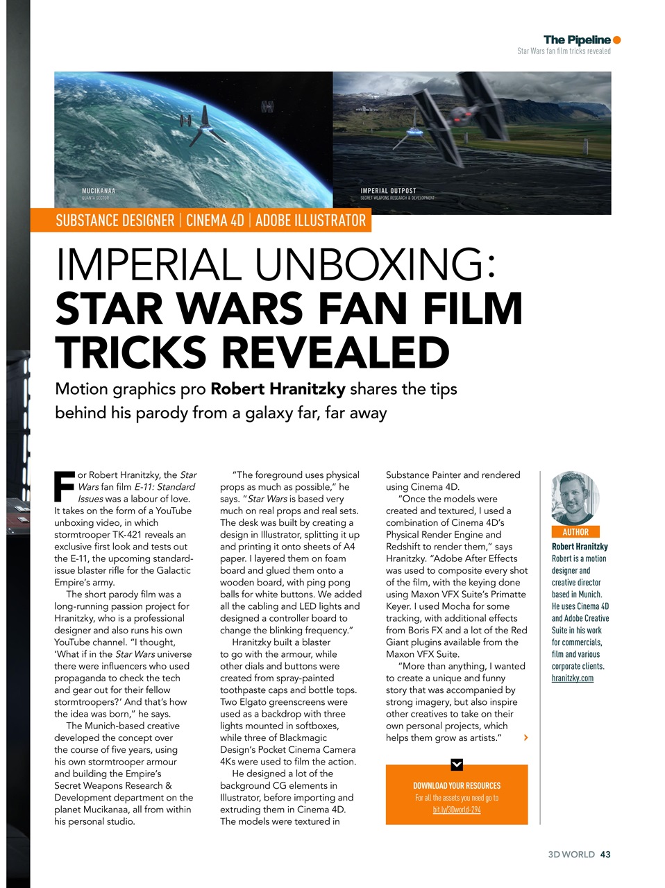 3D World Preview Pages