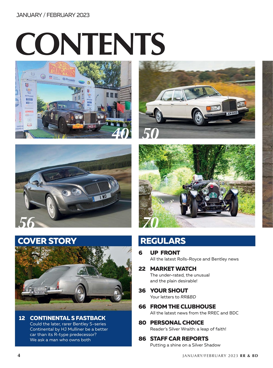 Rolls-Royce & Bentley Driver Preview Pages