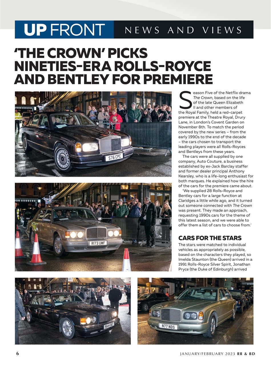 Rolls-Royce & Bentley Driver Preview Pages