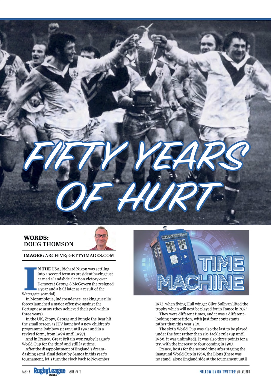 Rugby League World Preview Pages