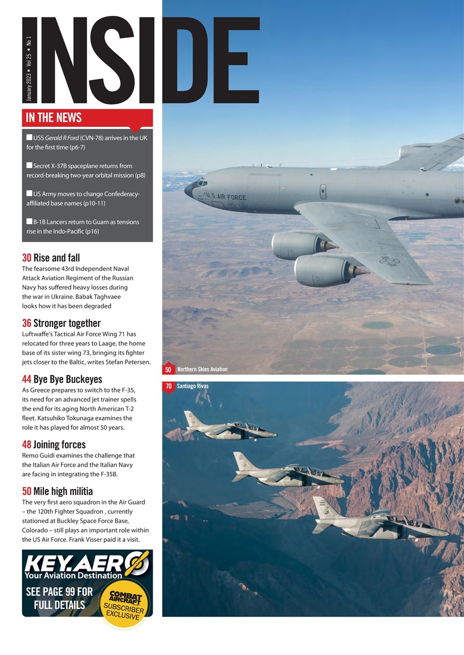 Combat Aircraft Journal Preview Pages
