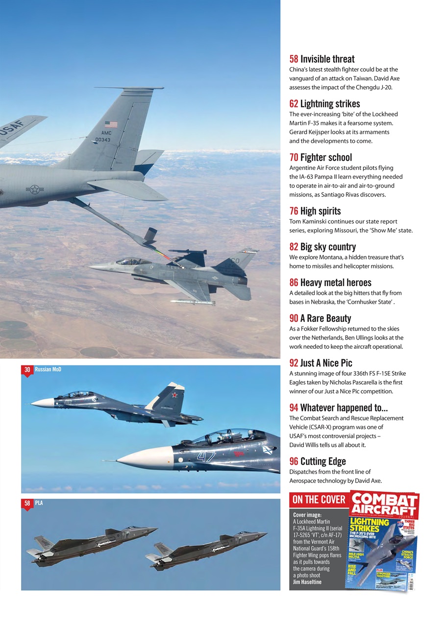 Combat Aircraft Journal Preview Pages