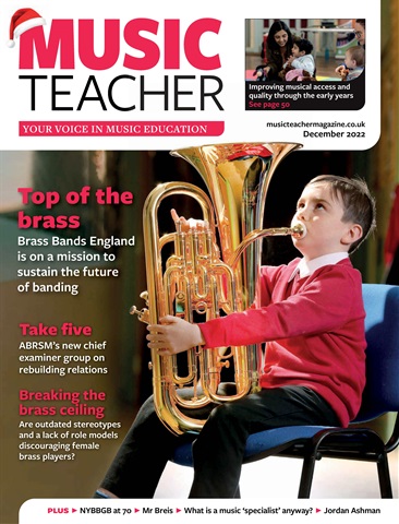 Music Teacher issue December 2022