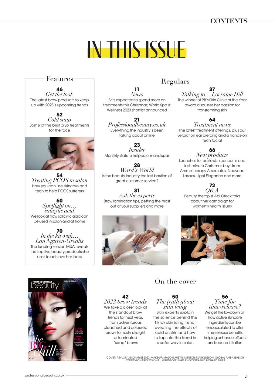 Professional Beauty Preview Pages