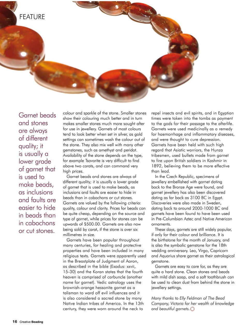 Creative Beading Preview Pages