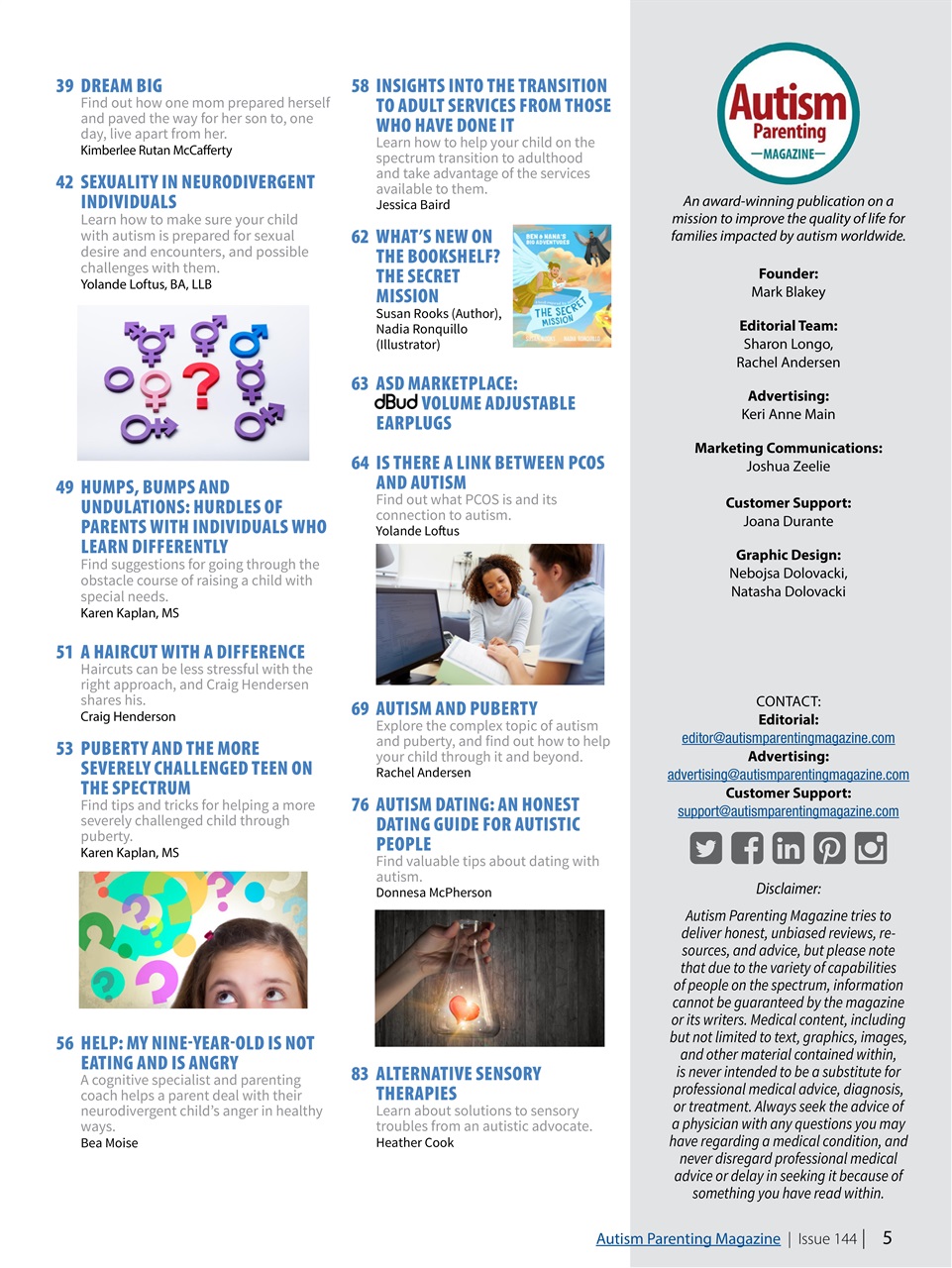 Autism Parenting Preview Pages