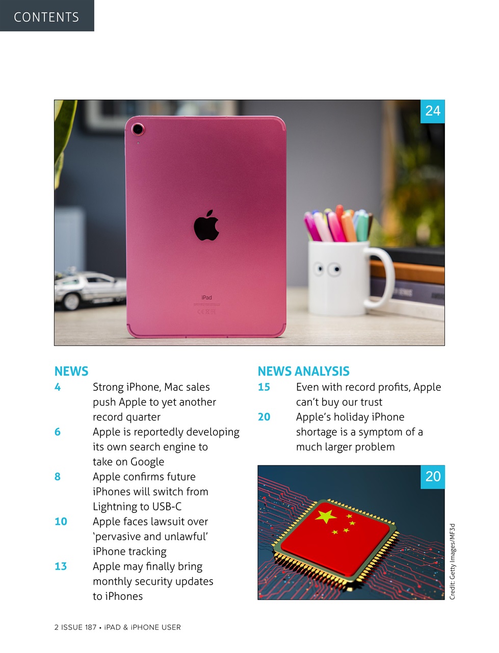 iPad and iPhone User Preview Pages