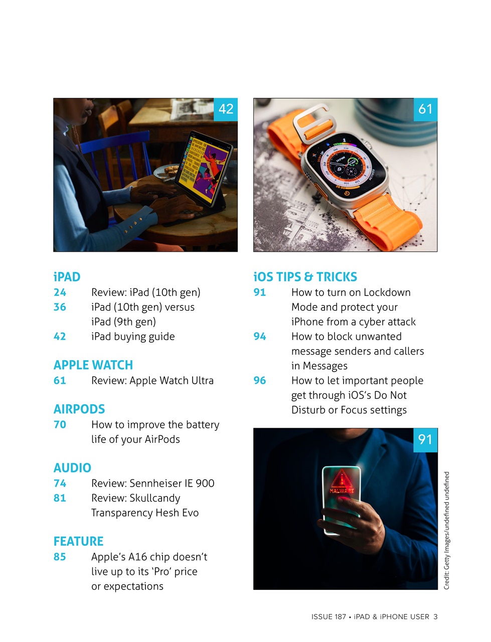 iPad and iPhone User Preview Pages