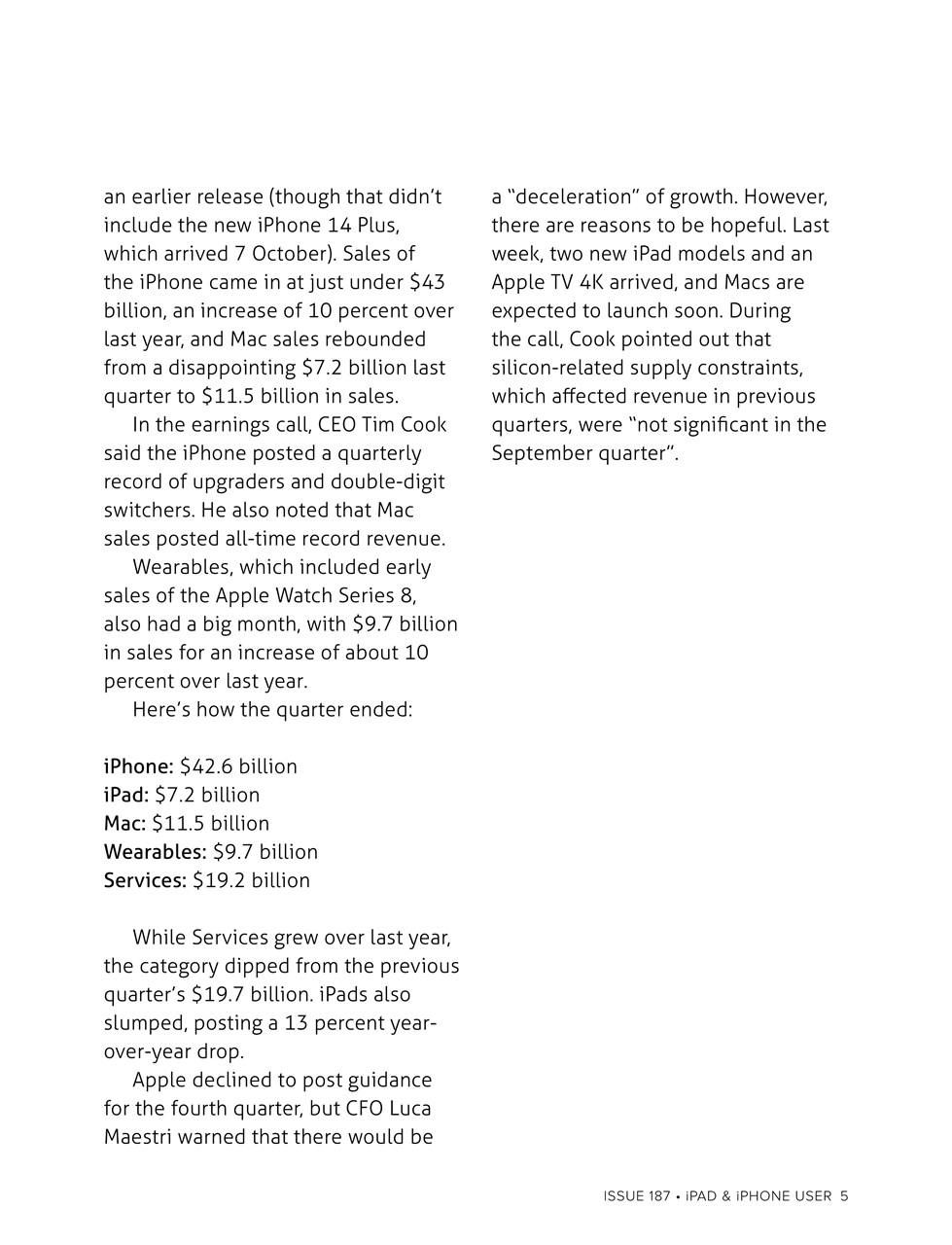 iPad and iPhone User Preview Pages