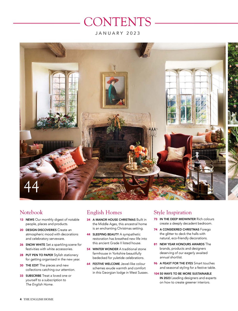 The English Home Preview Pages