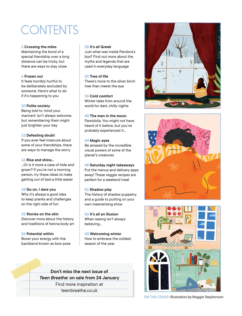 Teen Breathe Preview Pages