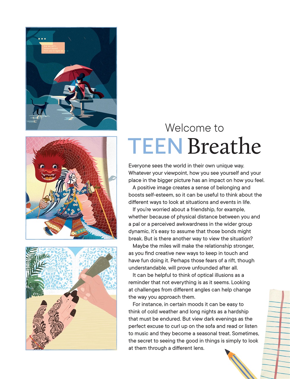 Teen Breathe Preview Pages