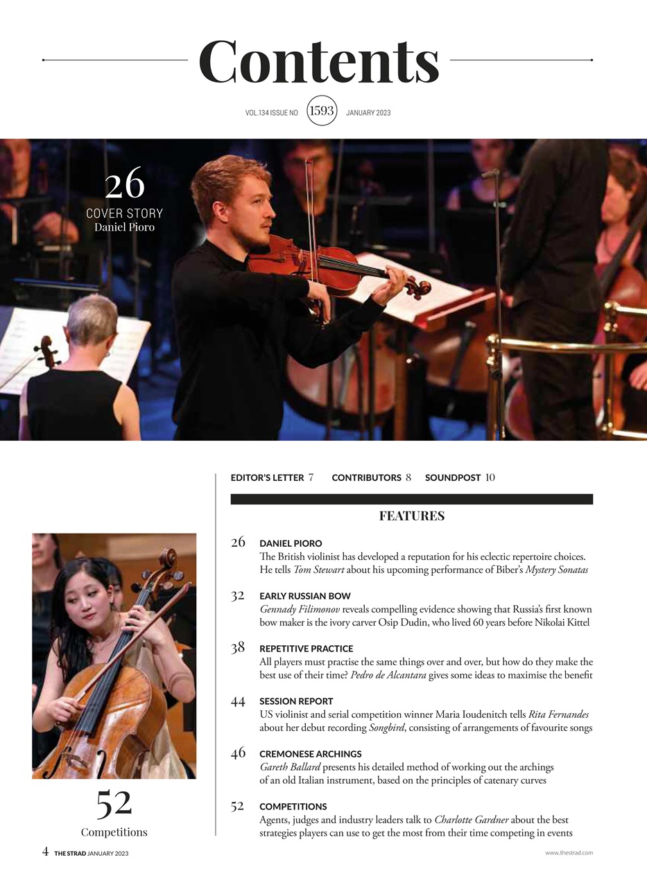 The Strad Preview Pages