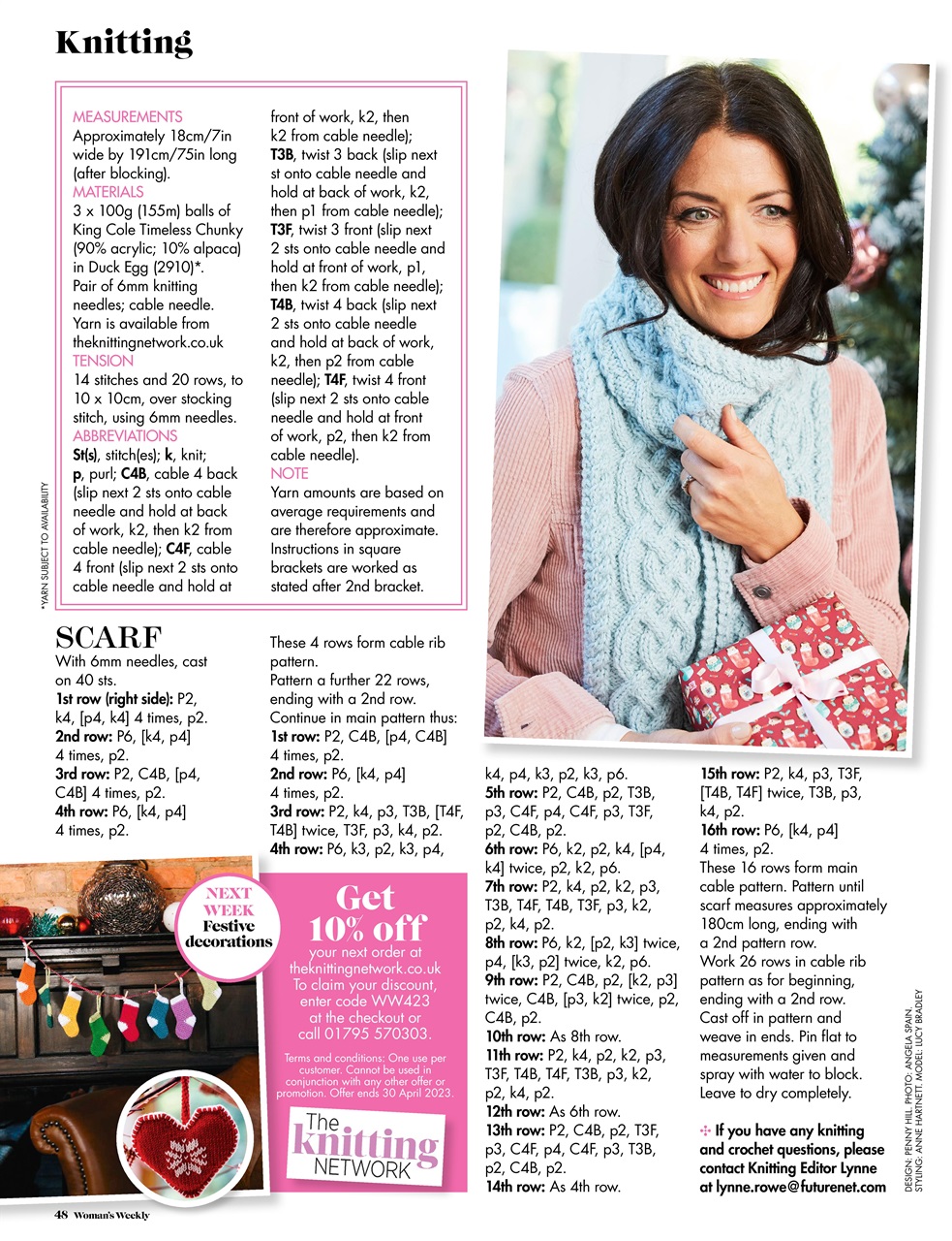 Woman's Weekly Preview Pages