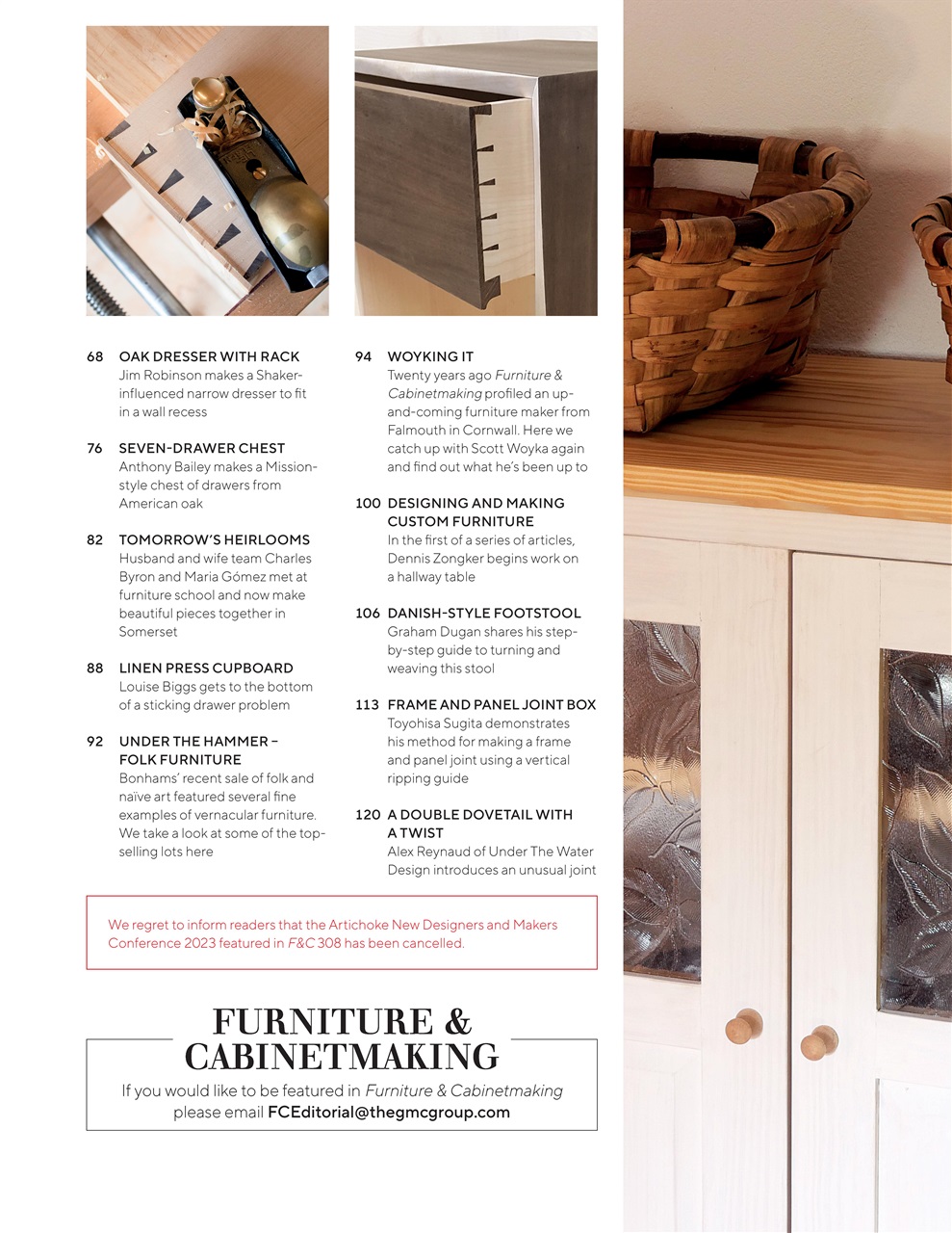 Furniture & Cabinetmaking Preview Pages
