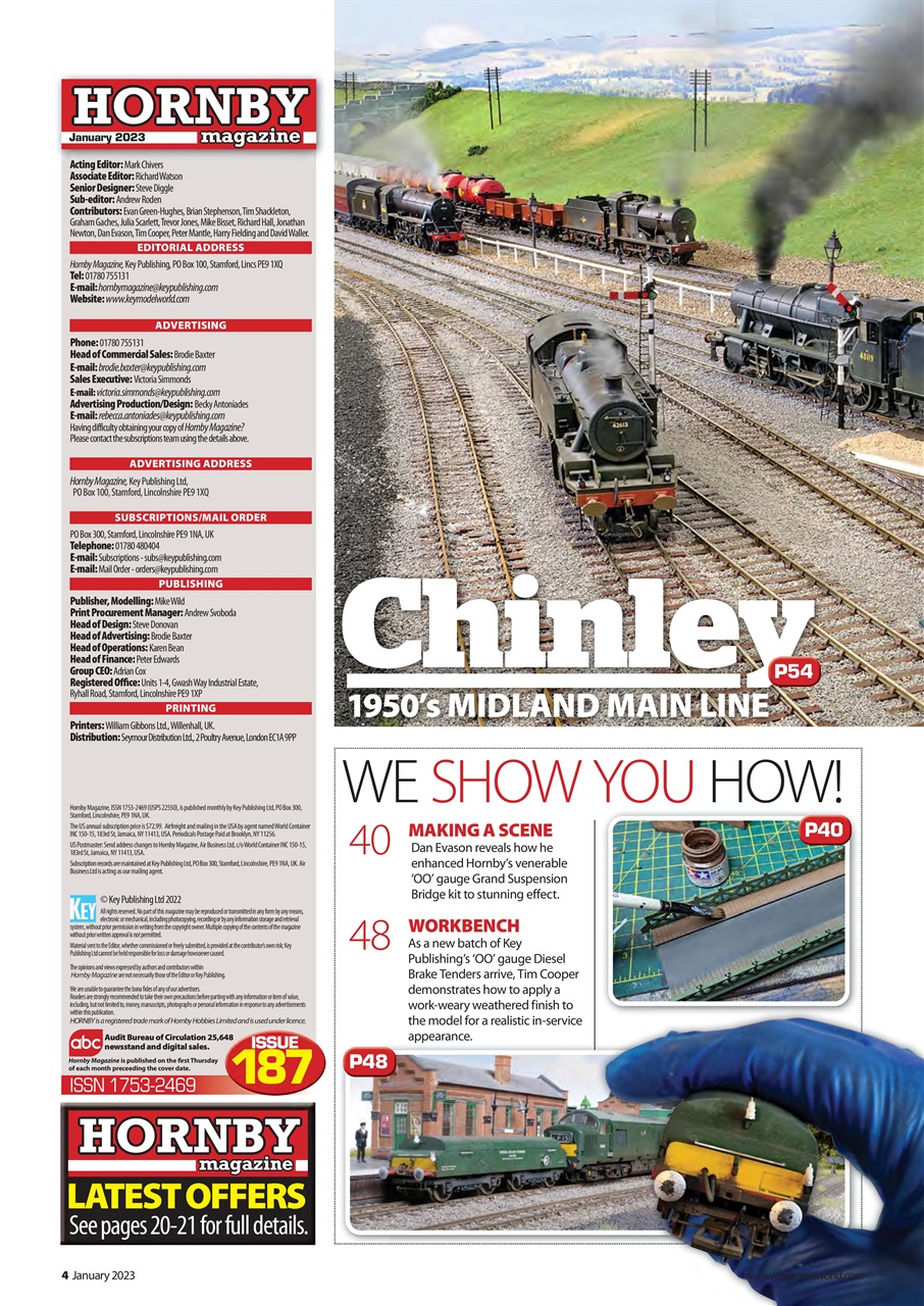 Hornby Magazine Preview Pages