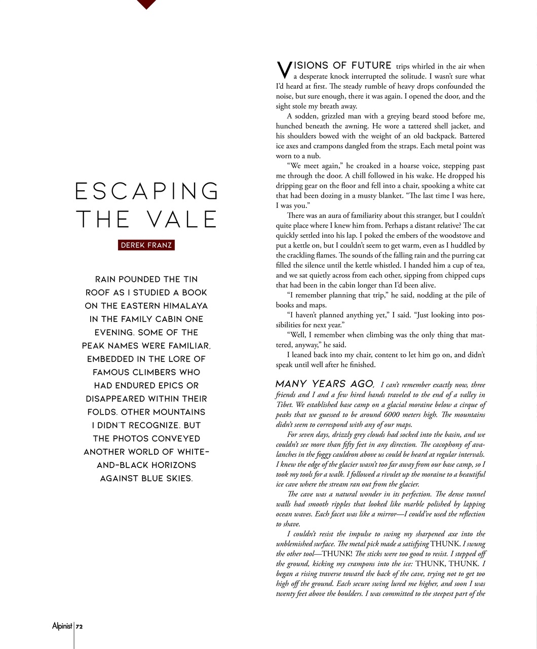 Alpinist Preview Pages