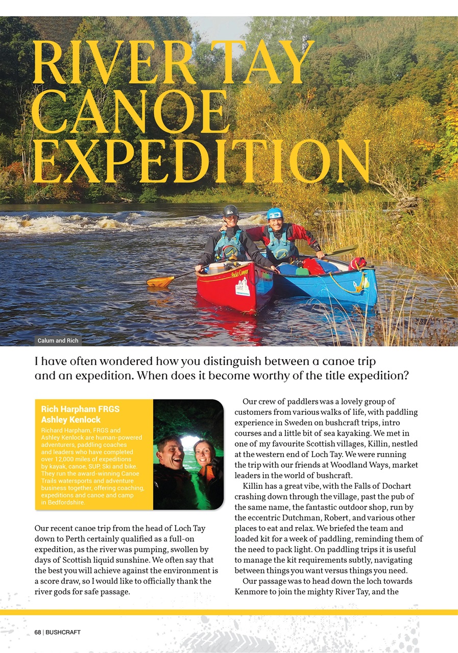 Bushcraft & Survival Skills Magazine Preview Pages