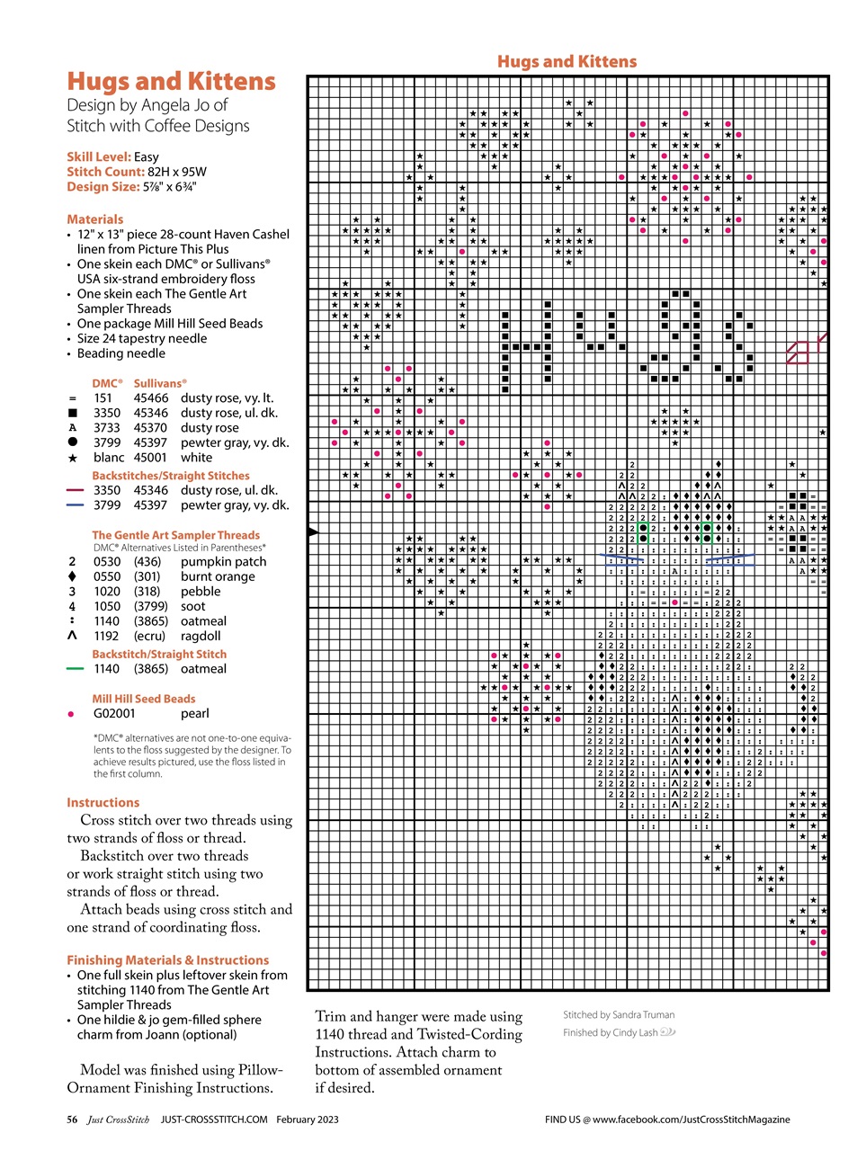 Just CrossStitch Preview Pages