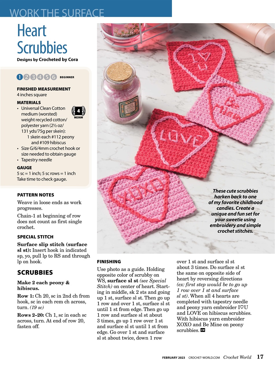 Crochet World Preview Pages