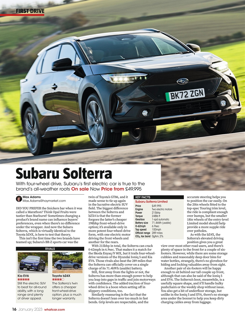 What Car? Preview Pages
