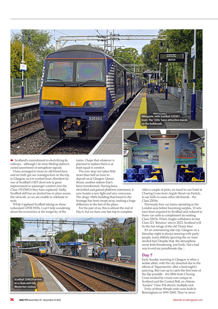 Rail Preview Pages