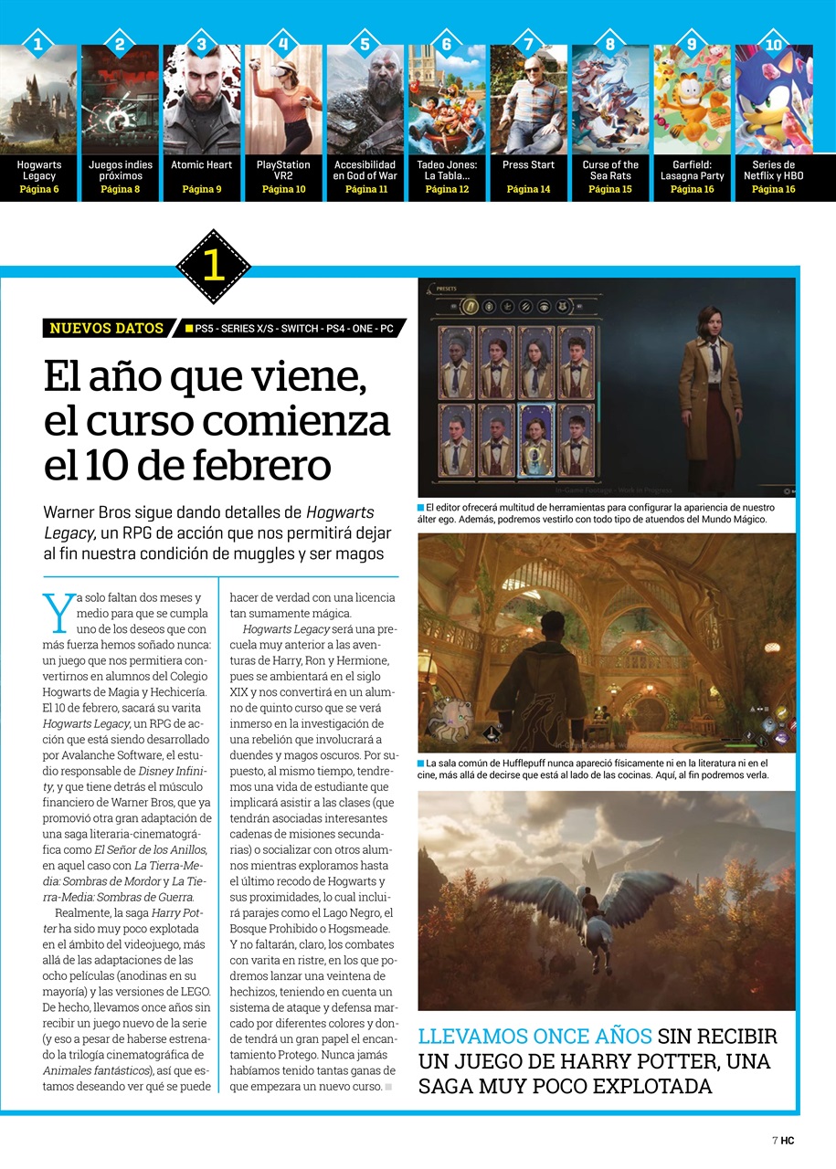 Hobby Consolas Preview Pages