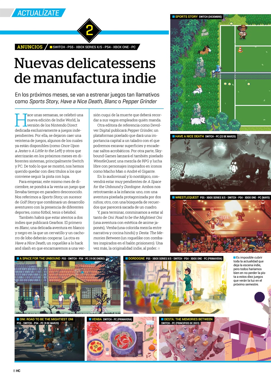 Hobby Consolas Preview Pages