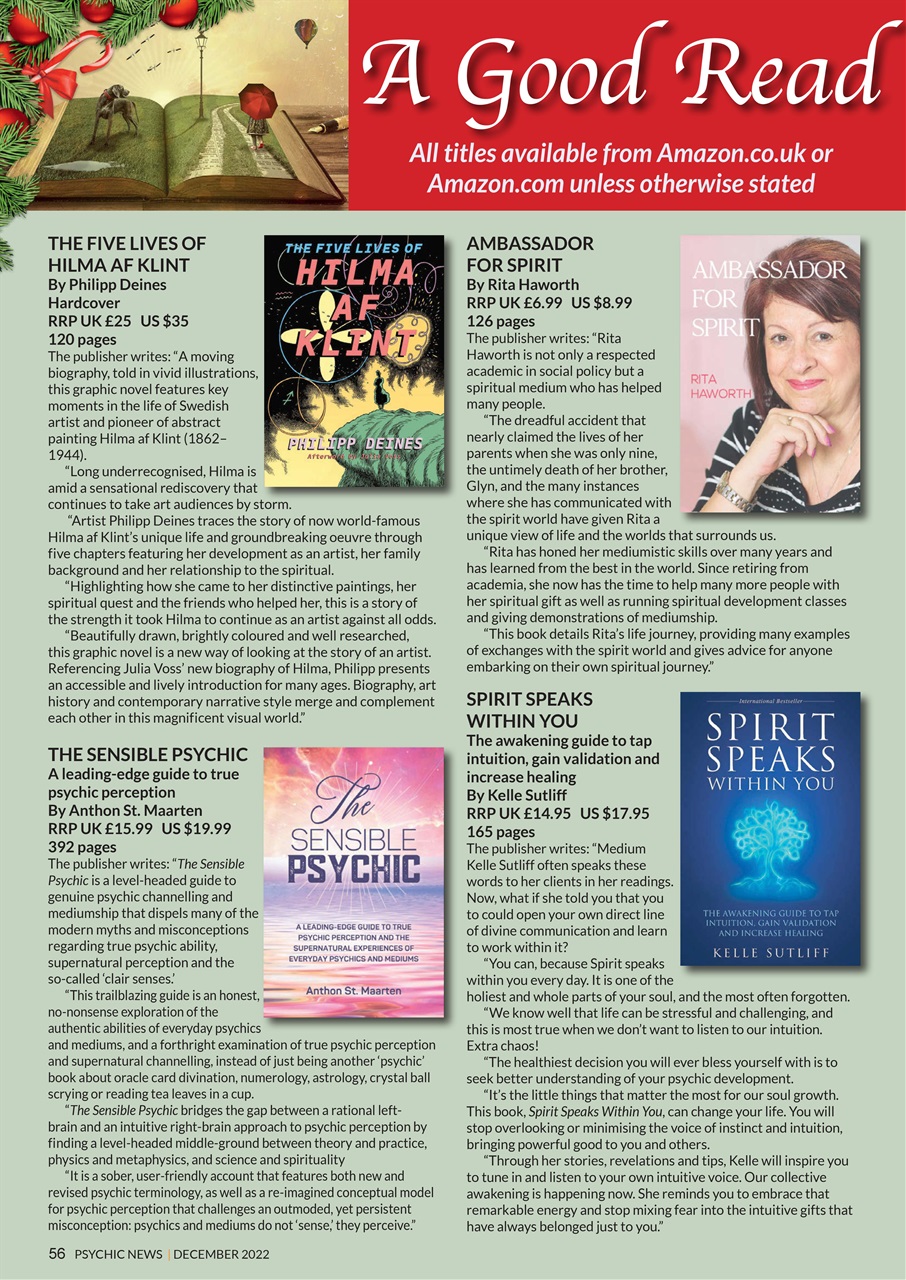 Psychic News Preview Pages