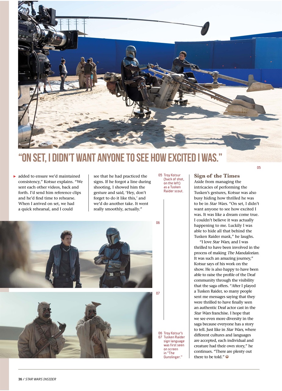 Star Wars Insider Preview Pages