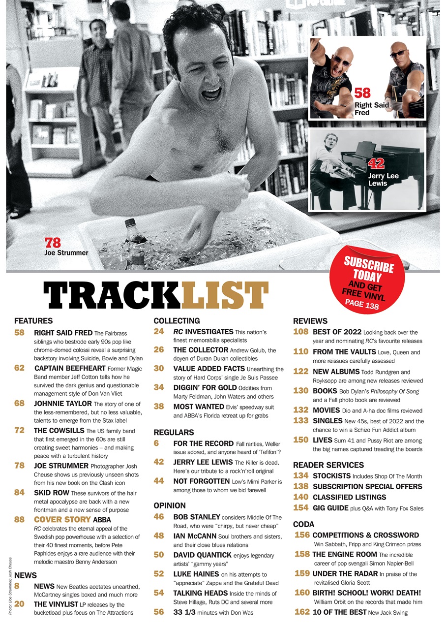 Record Collector Preview Pages