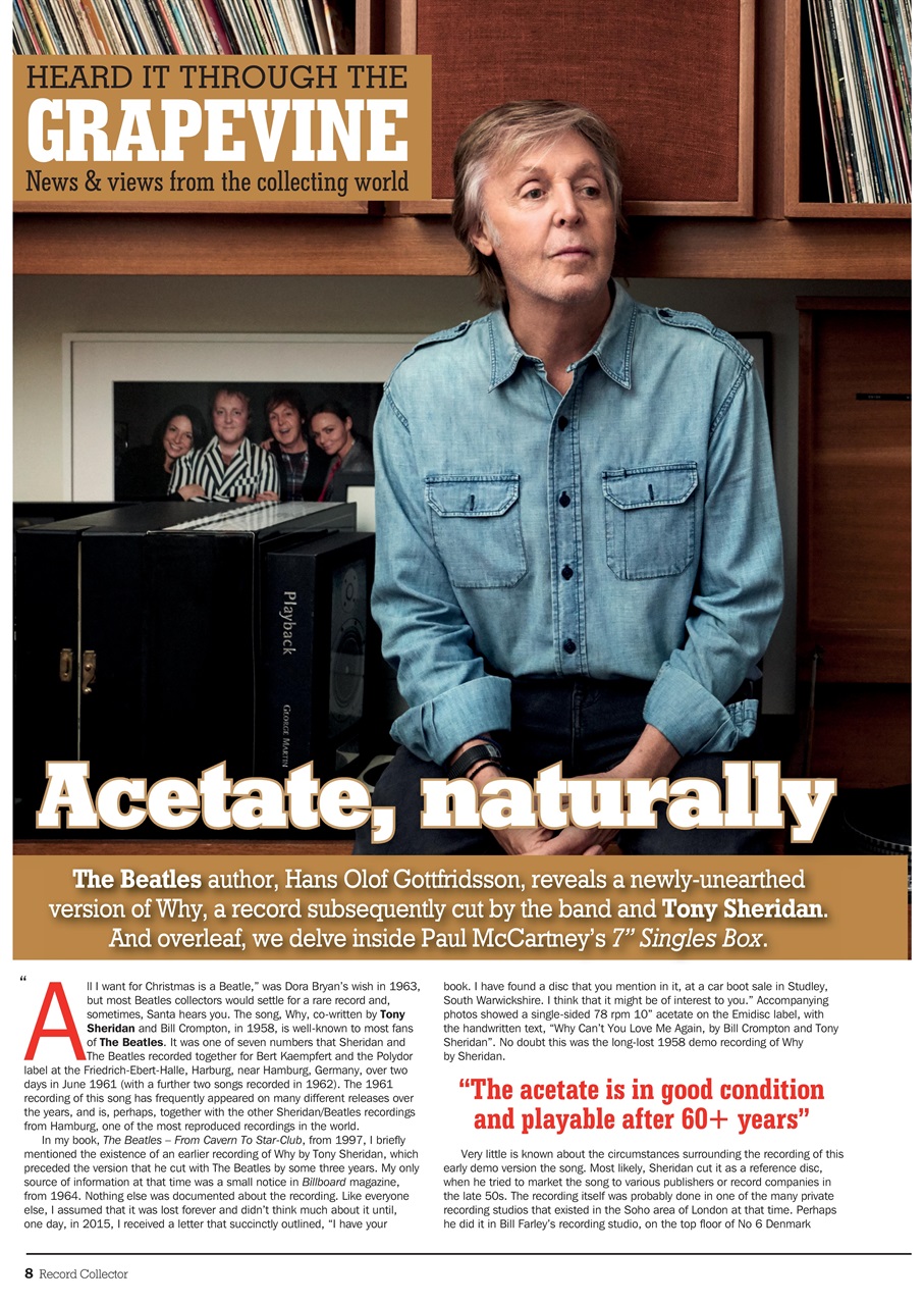 Record Collector Preview Pages