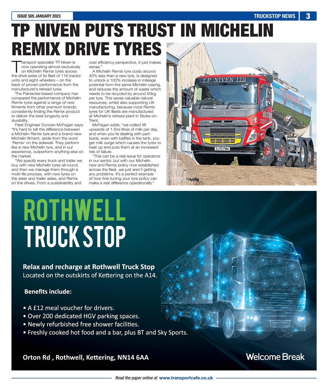 Truckstop News Preview Pages