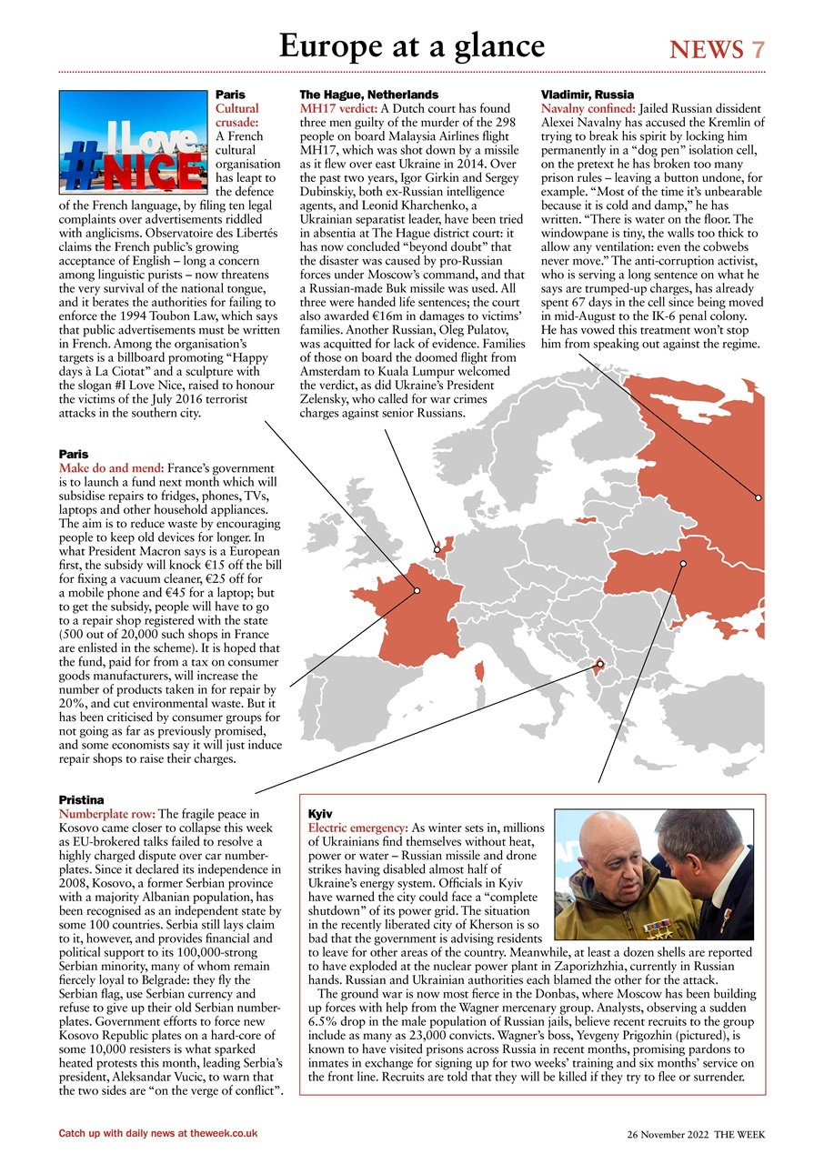 The Week Preview Pages