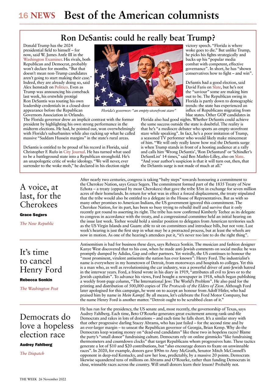 The Week Preview Pages