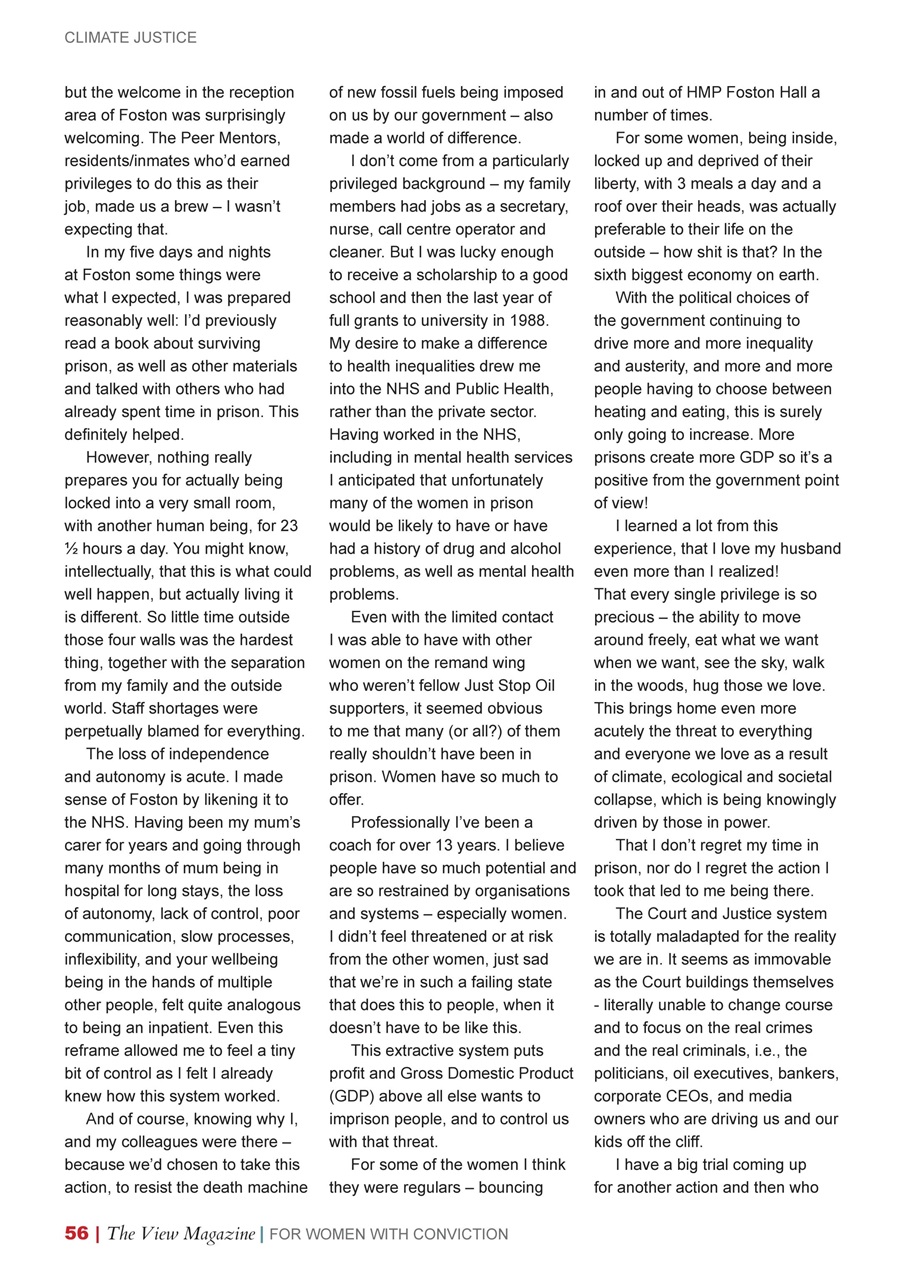 The View Magazine Preview Pages