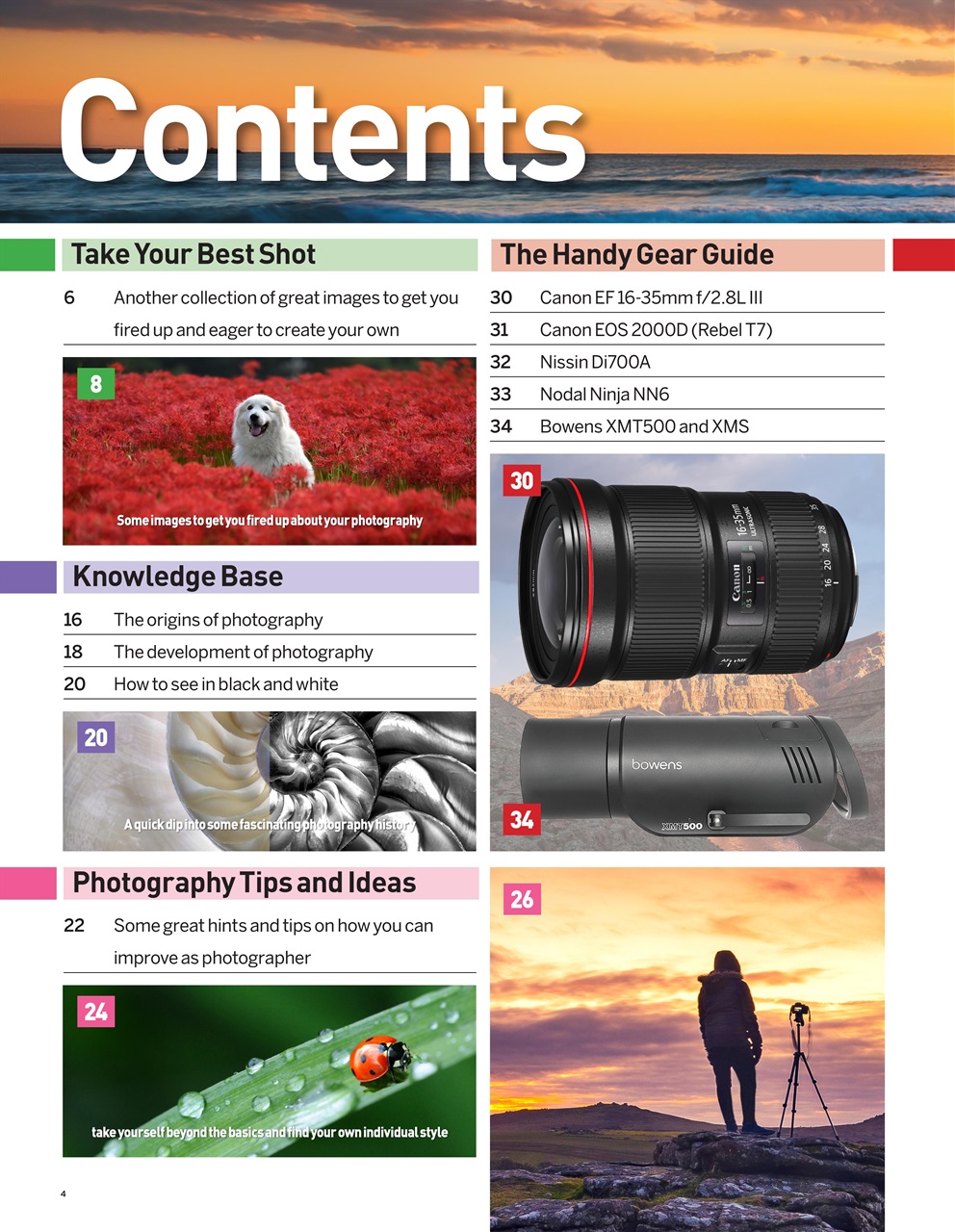 Digital Camera User Preview Pages