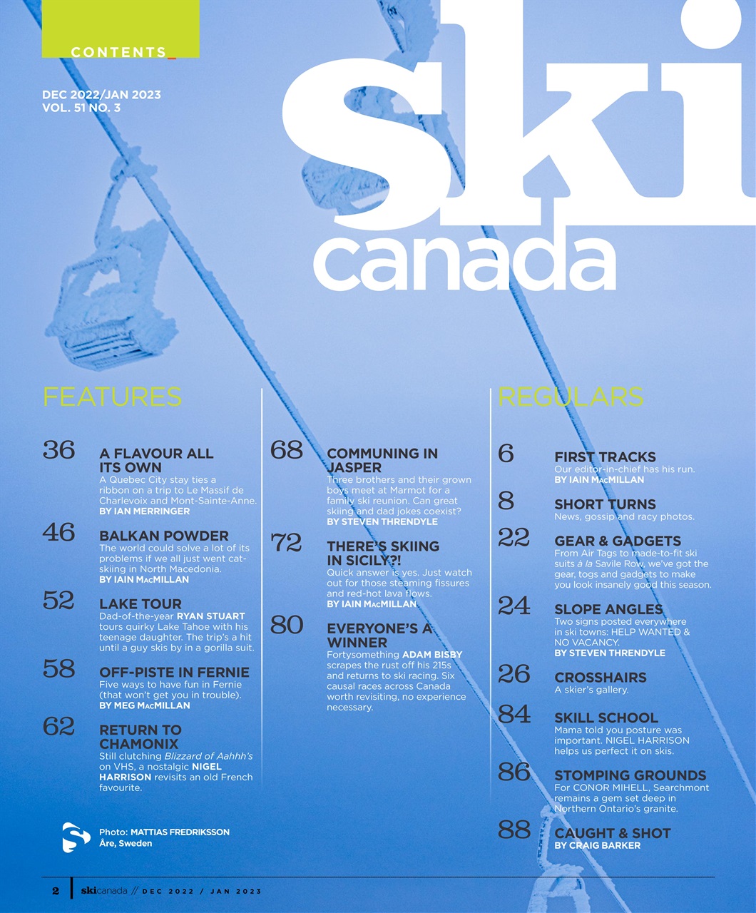 Ski Canada Preview Pages