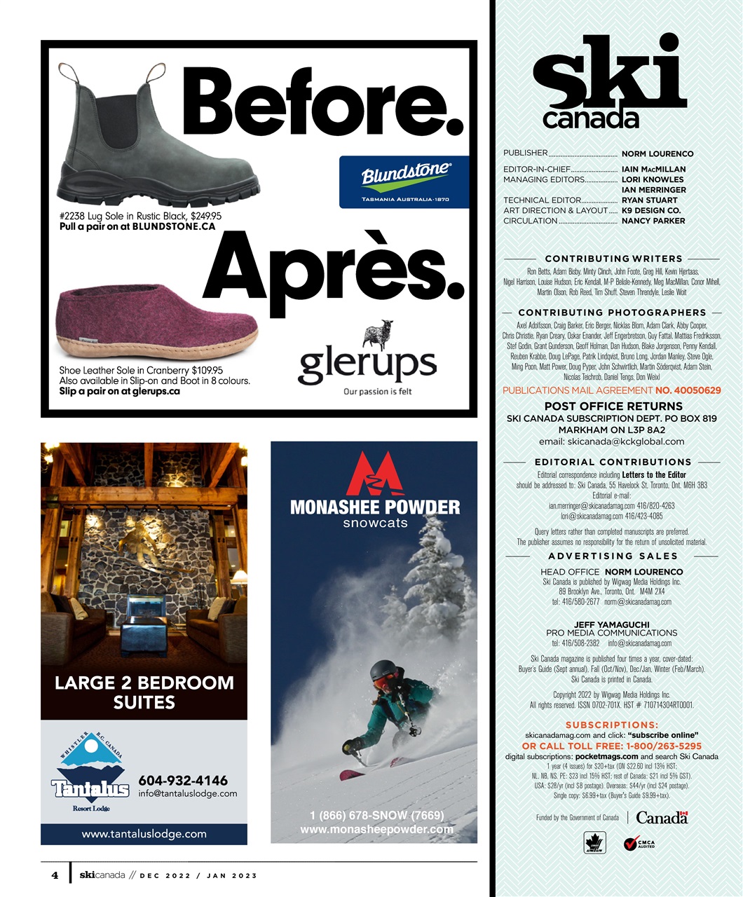 Ski Canada Preview Pages