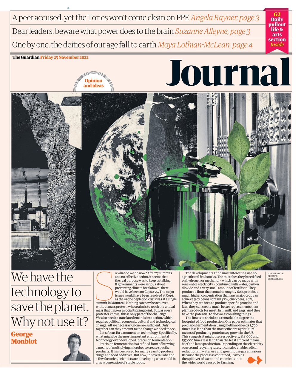 The Guardian Newspaper Preview Pages