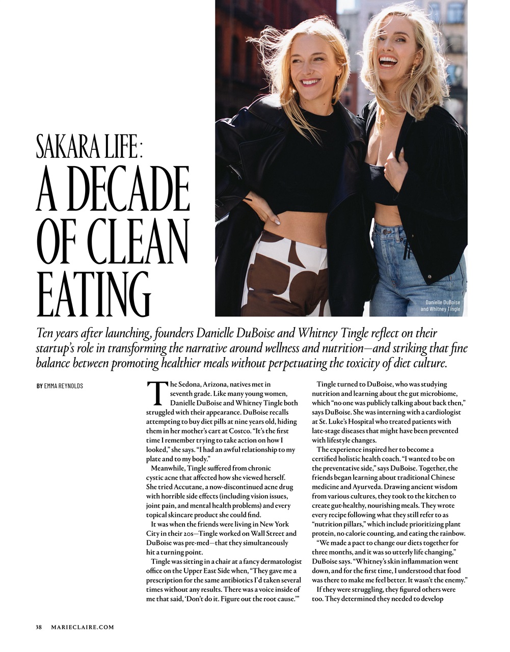 Marie Claire US Preview Pages