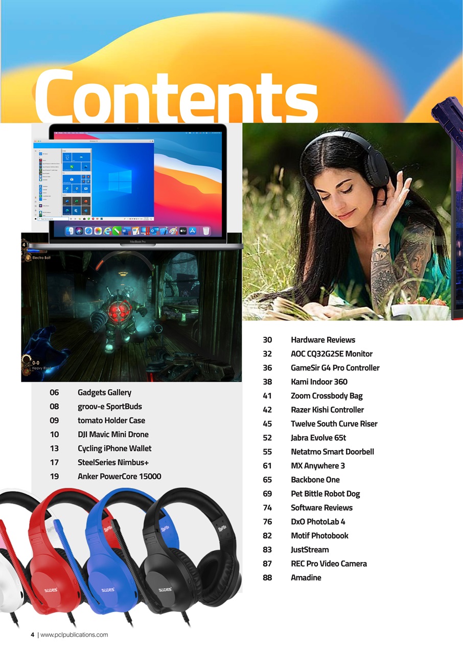 Mac + MacBook User Preview Pages