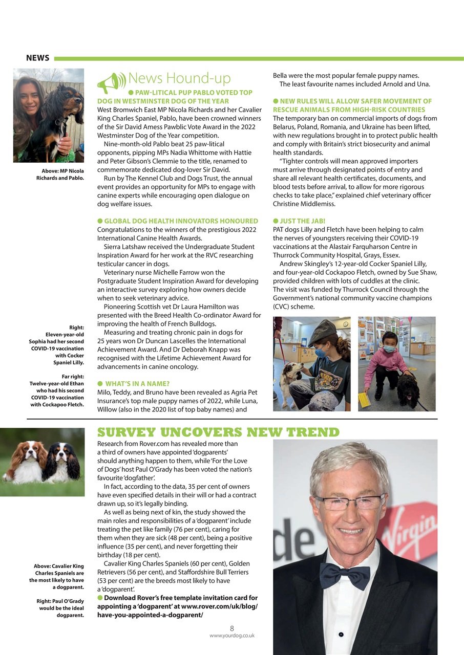 Your Dog Preview Pages