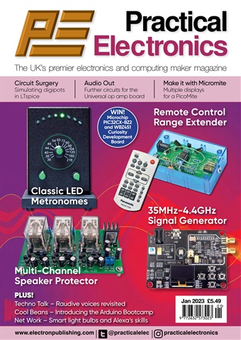 Practical Electronics issue Jan-23