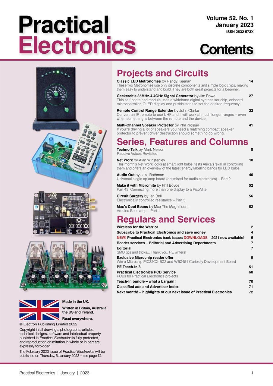 Practical Electronics Preview Pages