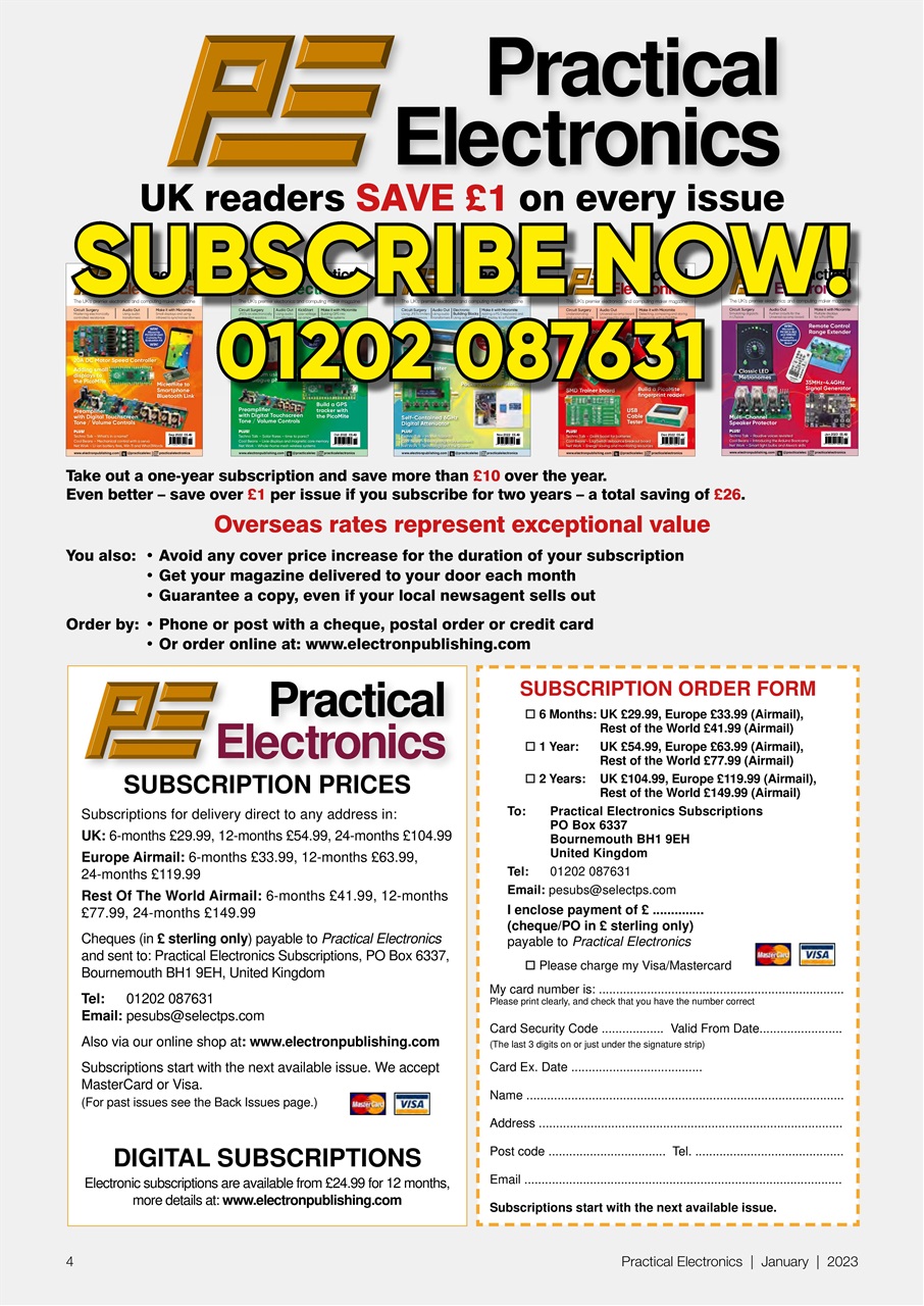 Practical Electronics Preview Pages