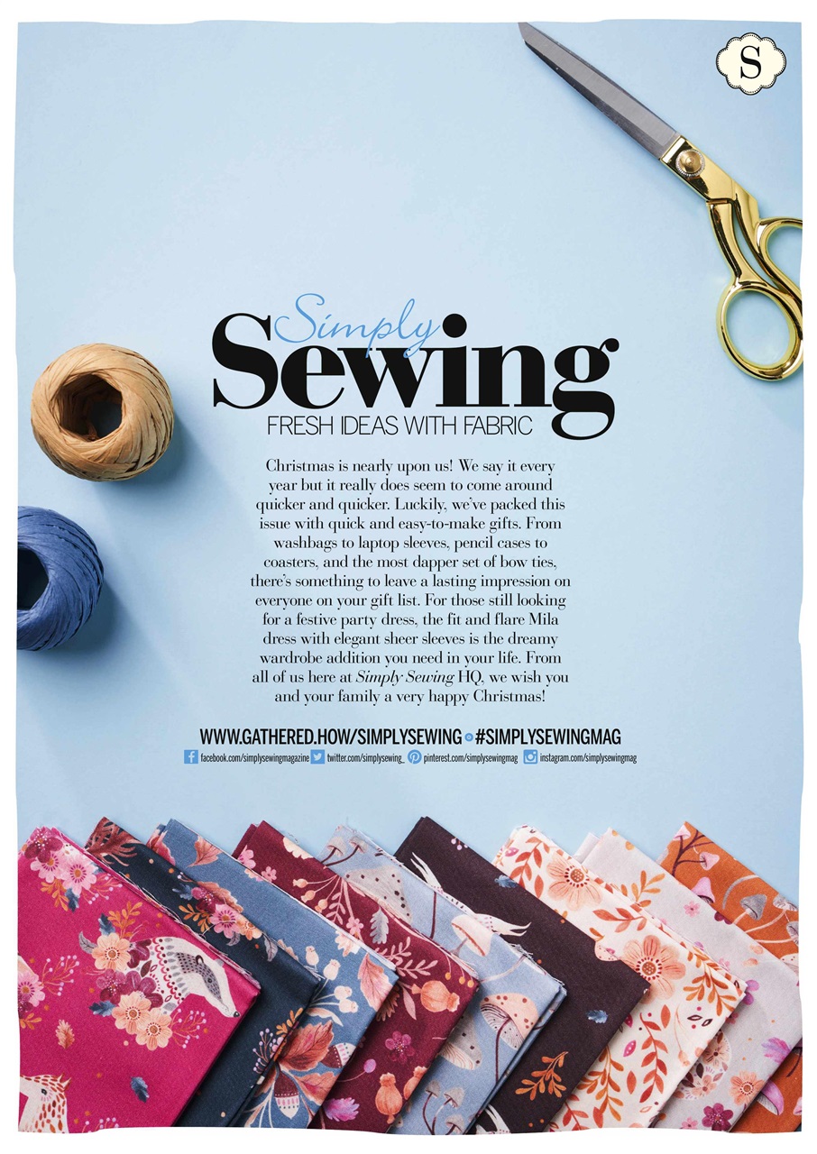 Simply Sewing Preview Pages